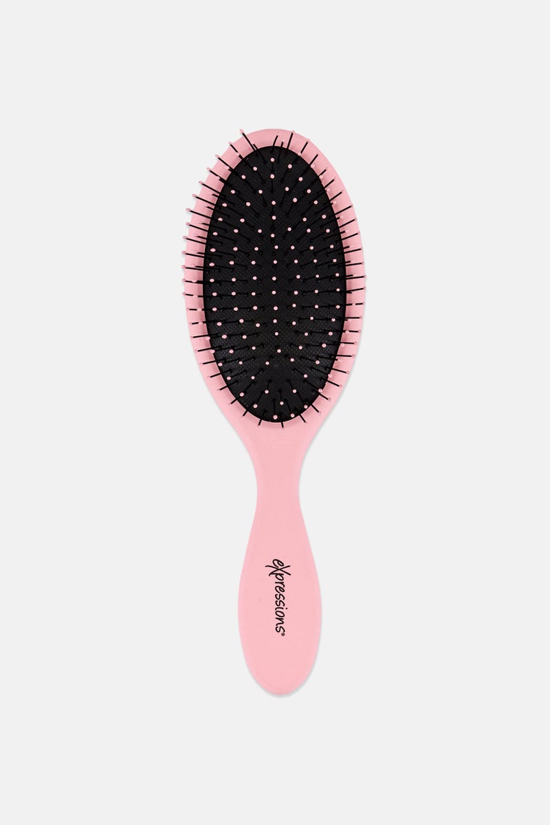 Expressions Women Soft Touch Detangle And Style Hair Brush, Pink - Image 2